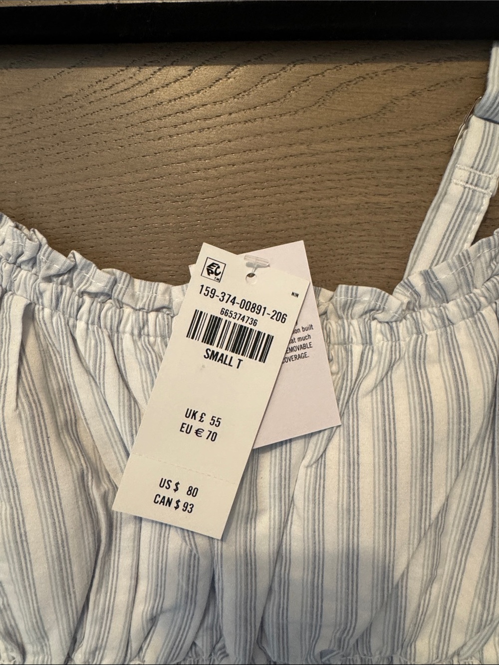 Abercrombie and Fitch Smocked Waist Mini Dress - Picture 5 of 7
